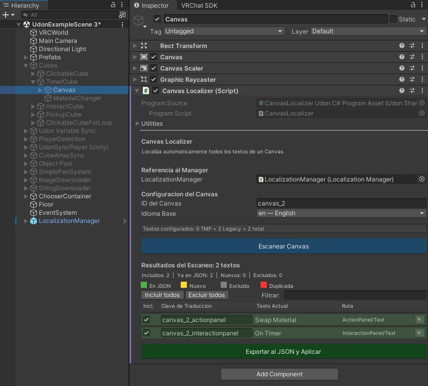 Idiomas - VRChatワールド多言語ローカライズシステム (PC/Quest対応) / VRChat World Localization (PC & Quest)