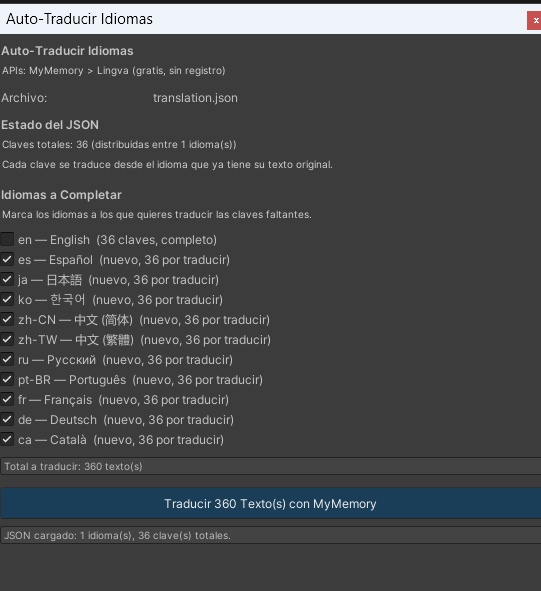 Idiomas - VRChatワールド多言語ローカライズシステム (PC/Quest対応) / VRChat World Localization (PC & Quest)