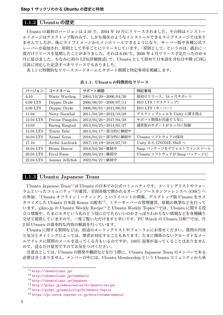 がっツリわかる Ubuntu 22.04 LTS