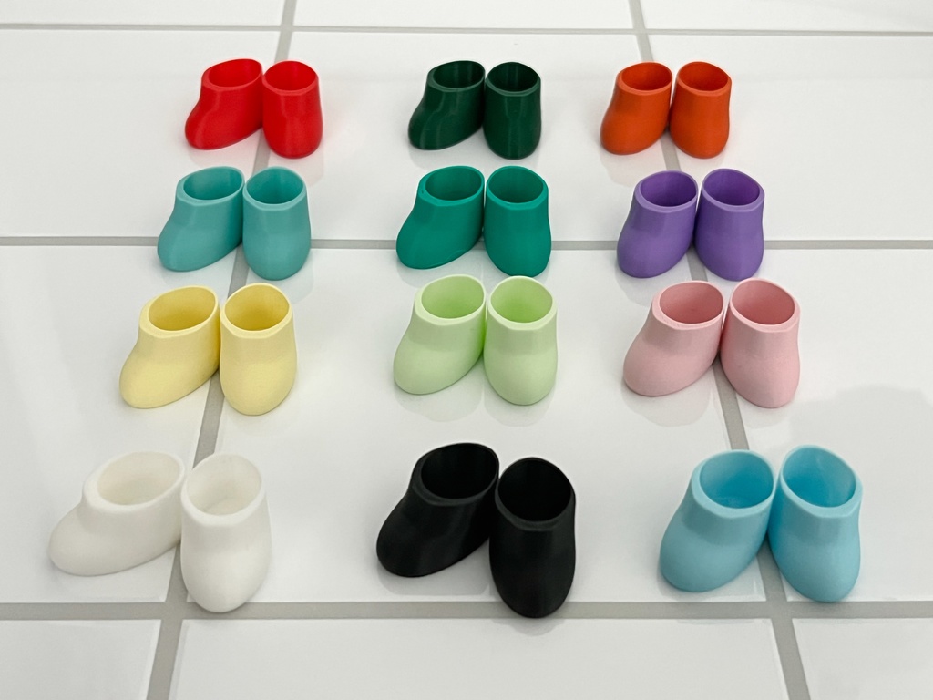 10-12cmぬい用 シンプルシューズ