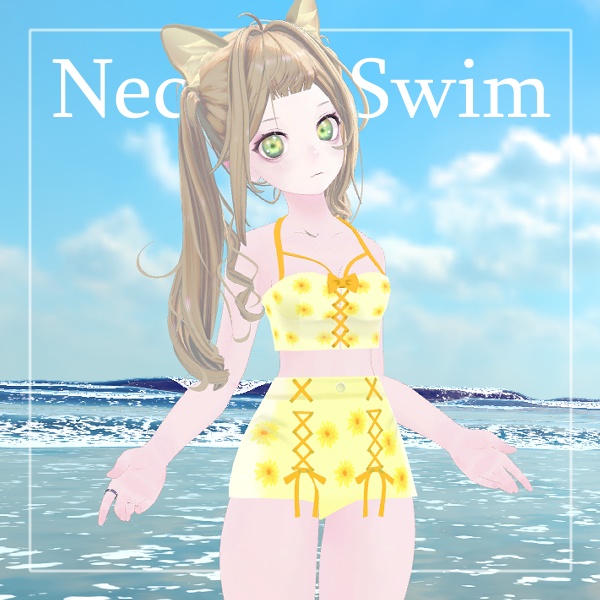 【New NecoMaid専用】Neco Swim 水着