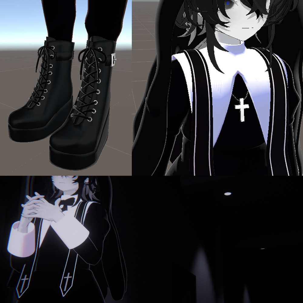 【ルェルツ対応】シスター服