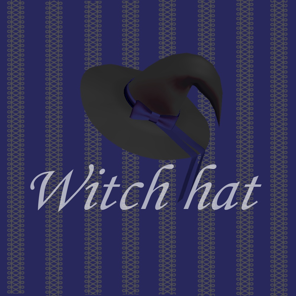 【ルェルツ対応】Witch hat