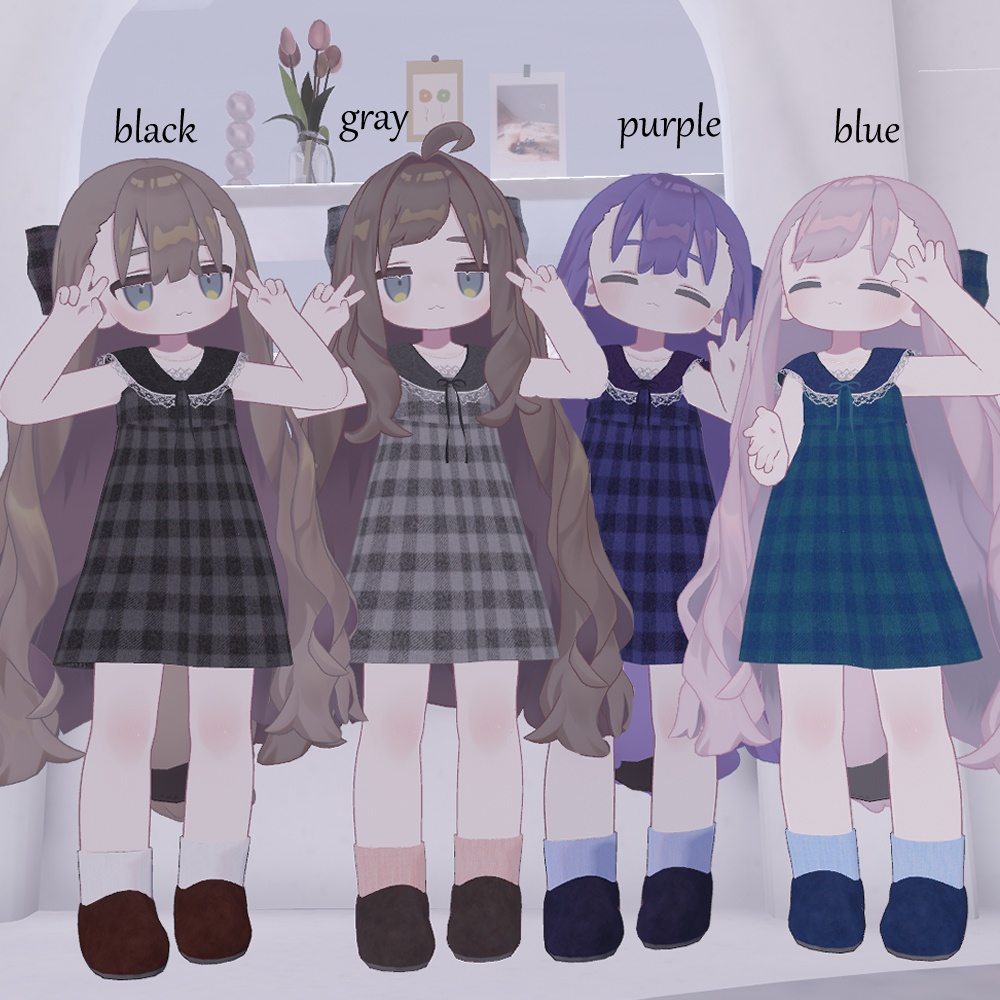 【キプフェル専用】CollarDress