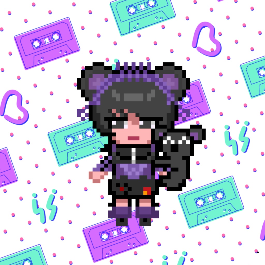 女郎八雲さん:ピアス