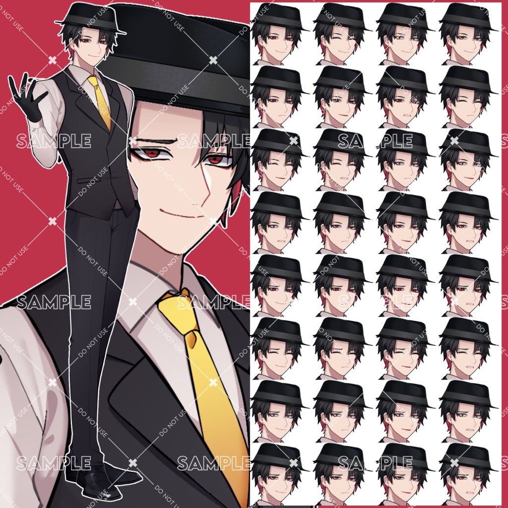 【表情32種】立ち絵素材 ▍11