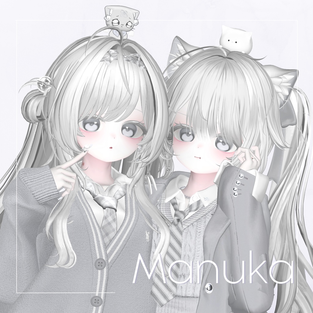 【5アバター対応】dot eye texture