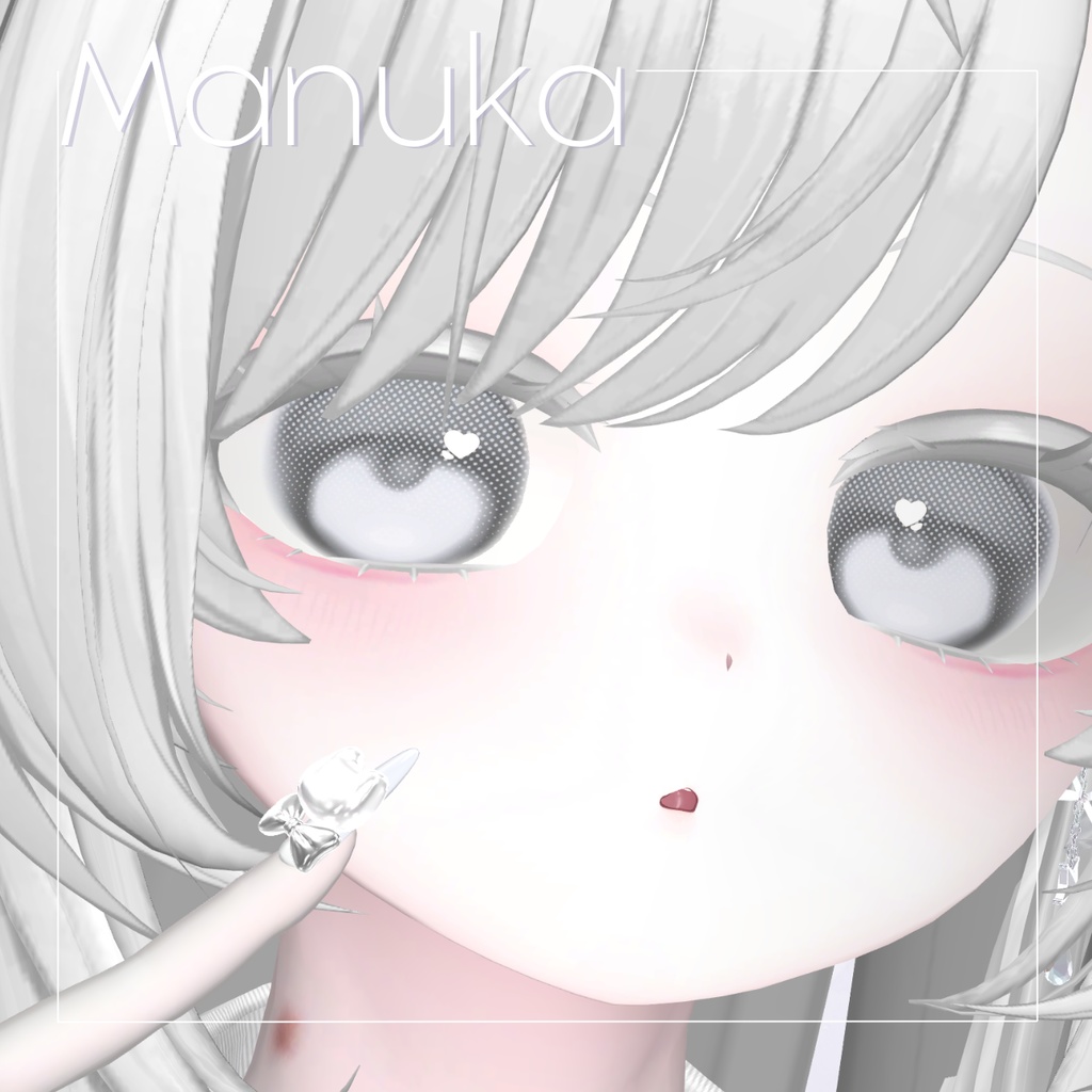 【5アバター対応】dot eye texture