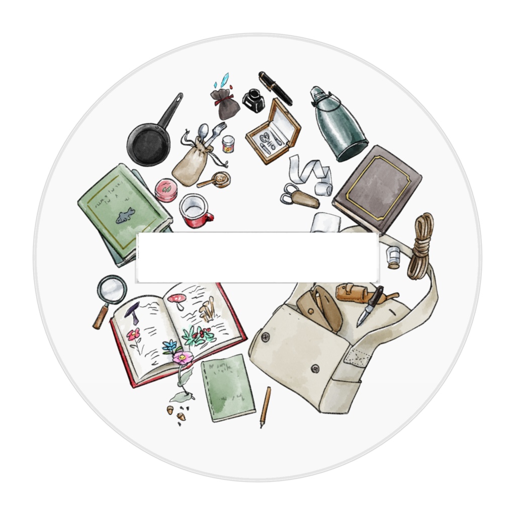 レトロタッチララのアクリルフィギュア