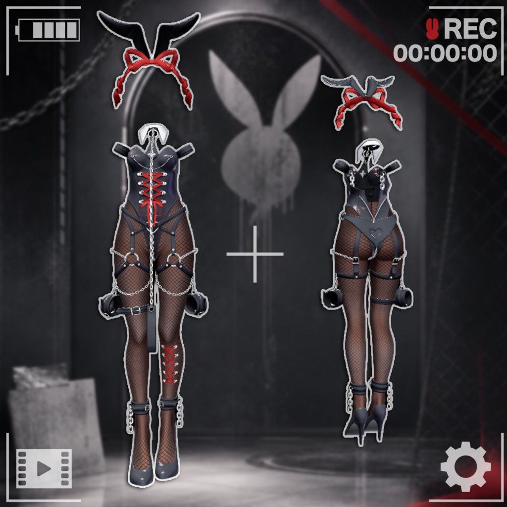 【📸販売記念セール中~10/1】ご褒美バニー🐰【11アバター対応】