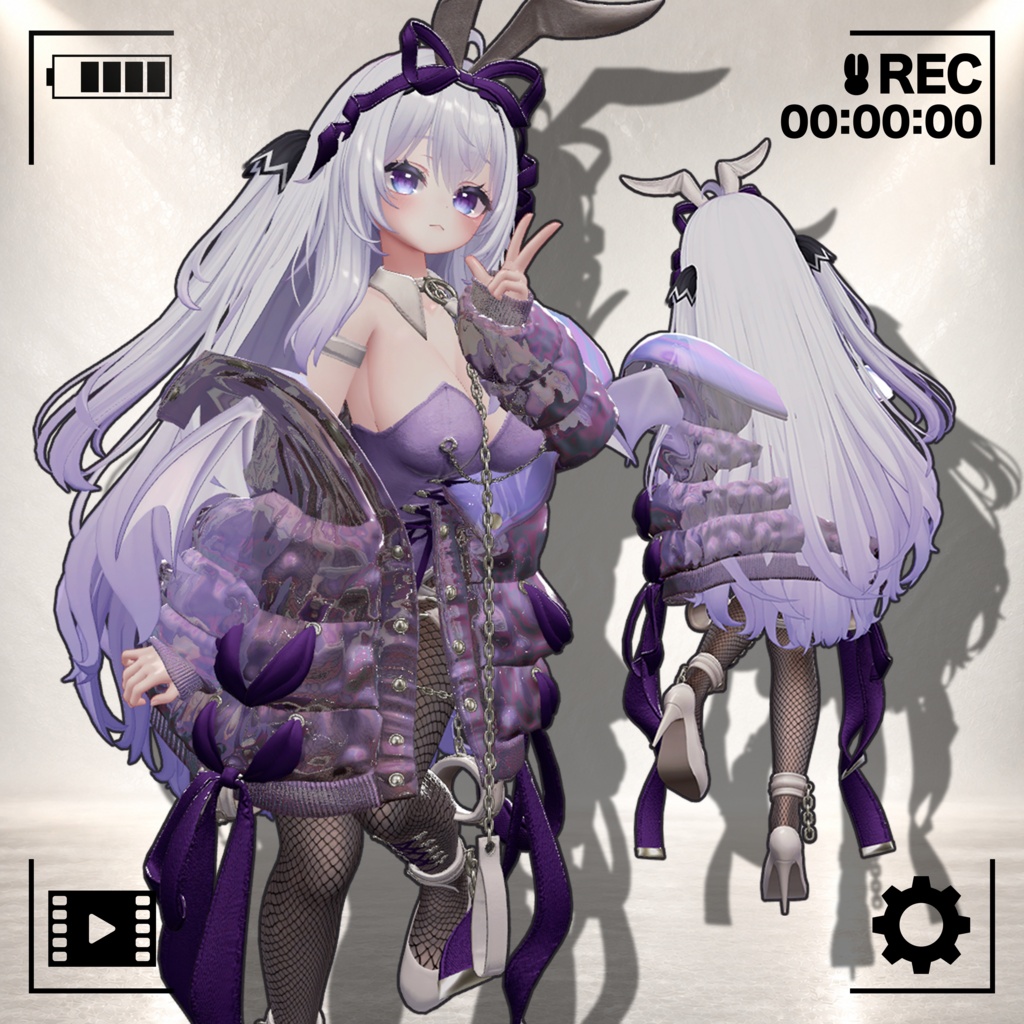 【📸販売記念セール中~10/1】ご褒美バニー🐰【11アバター対応】