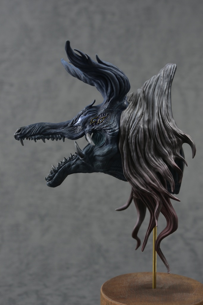 「アマツキツネ(頭部)」未塗装/未組立ガレージキット