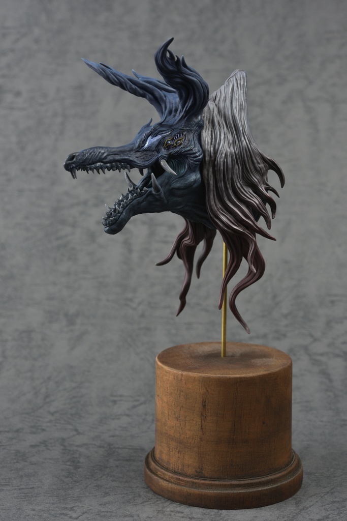 「アマツキツネ(頭部)」未塗装/未組立ガレージキット