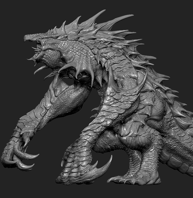 【STL】ダゴン(3Dプリント用データ)