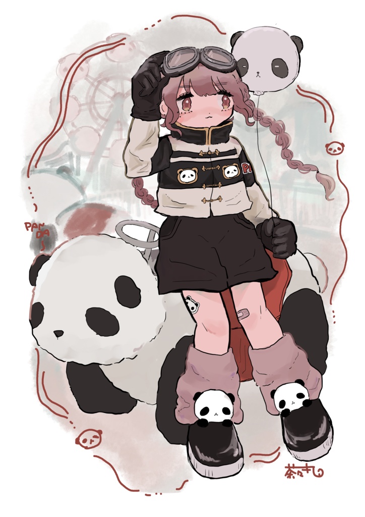 ポストカード🐼