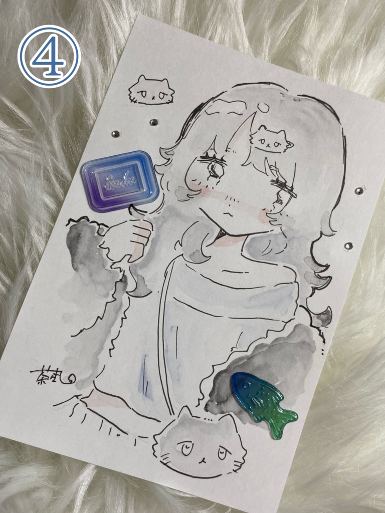 ドローイング ※お求めの絵柄の番号を選択してください