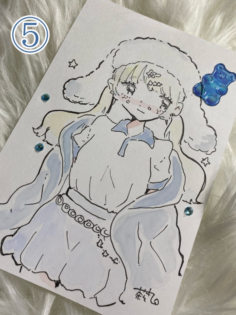 ドローイング ※お求めの絵柄の番号を選択してください