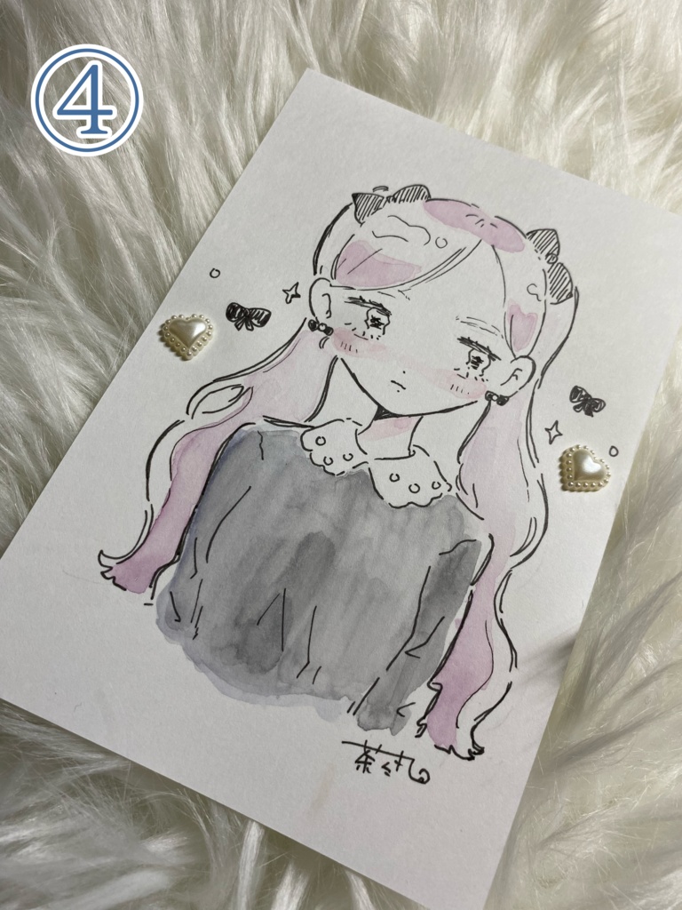 ドローイング ※お求めの絵柄の番号を選択してください