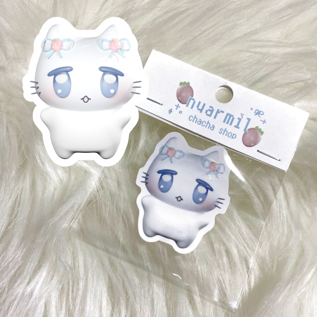 にゃるみるステッカー