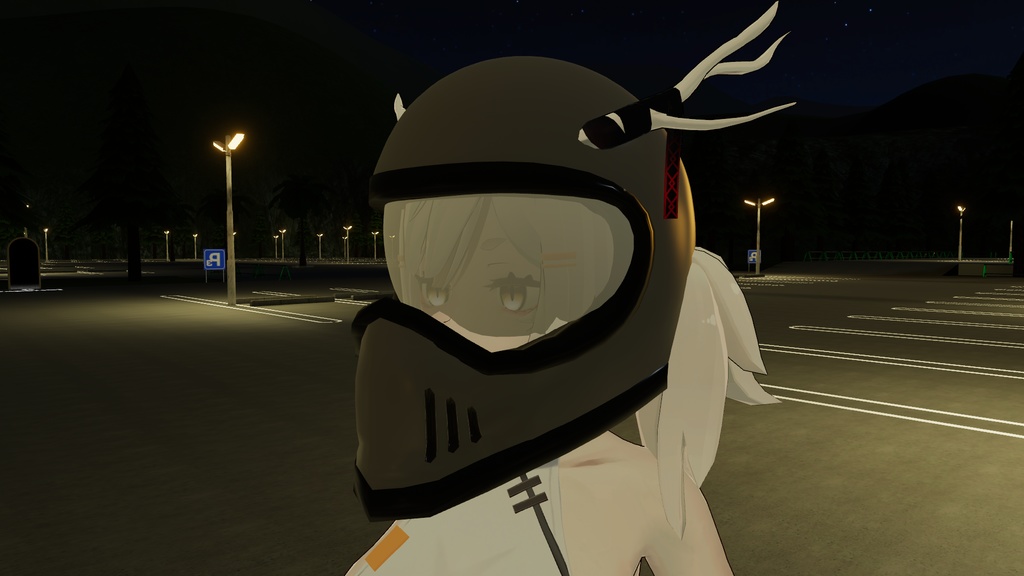 バイク用ヘルメット[VRChat想定]