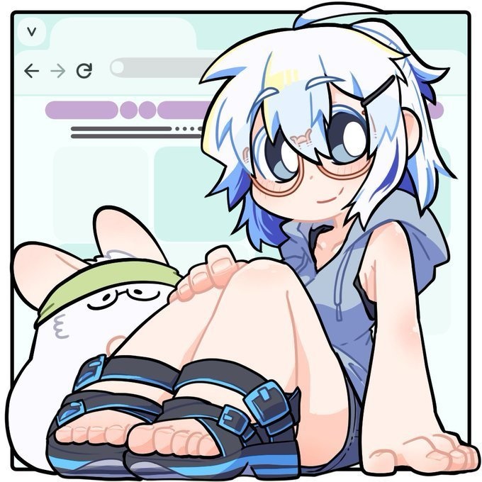 白黒代理アクキー