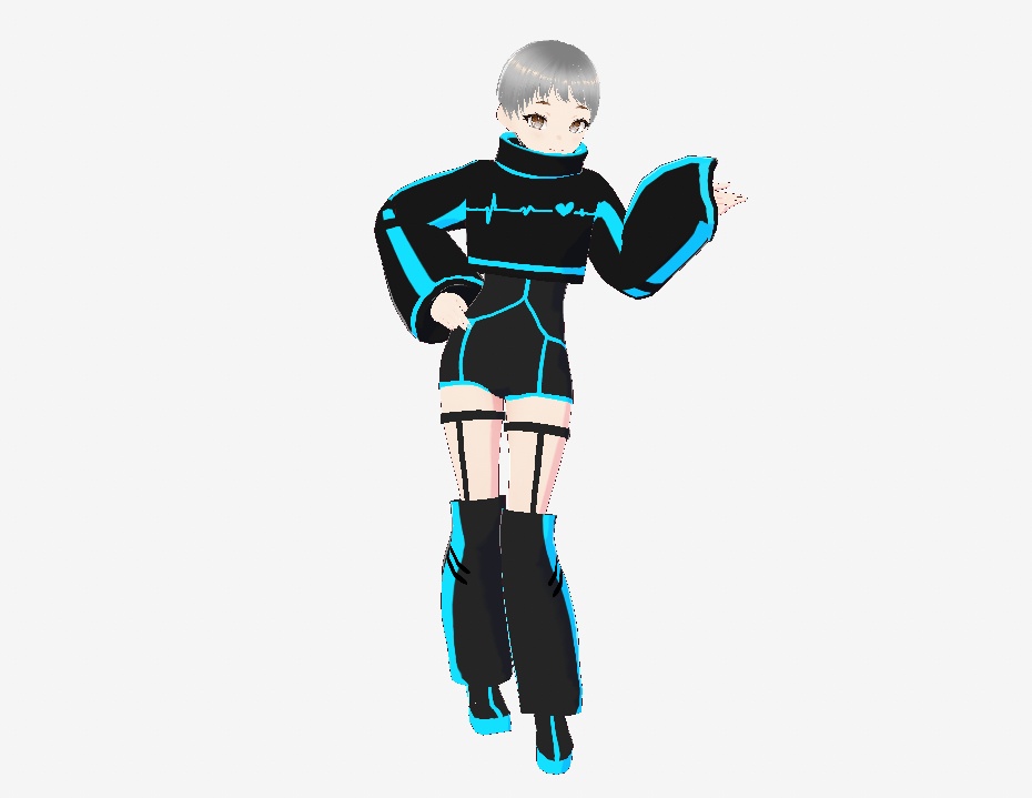 サイバーぽい服