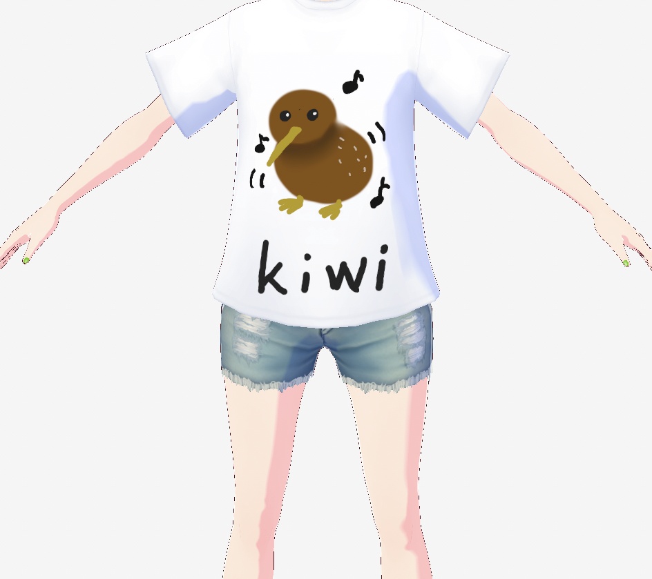 キーウィTシャツセット