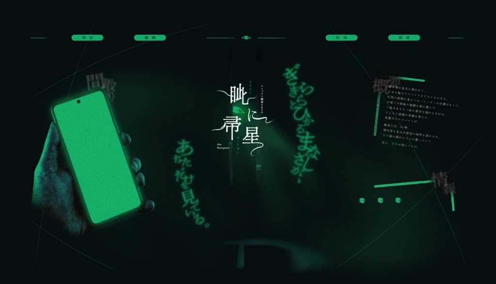 CoC6版シナリオ「眦に帚星」【DL】