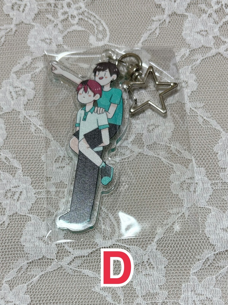 アクリルキーホルダー各種