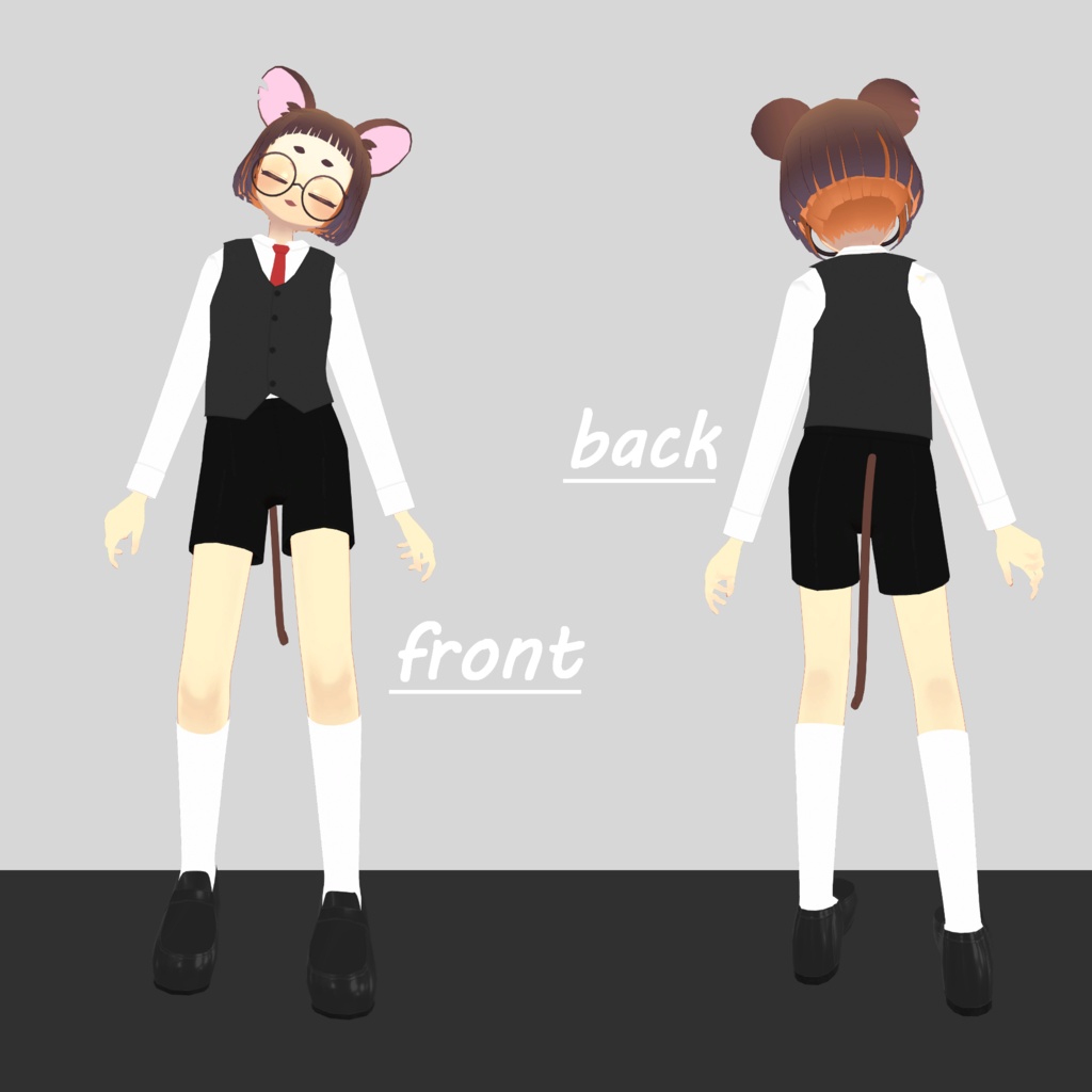 スクールユニフォーム ティズ用衣装