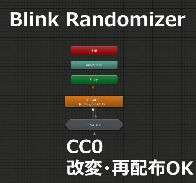 VRChat向けBlinkRandomizer
