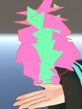 VRChat向け 火のパーティクル