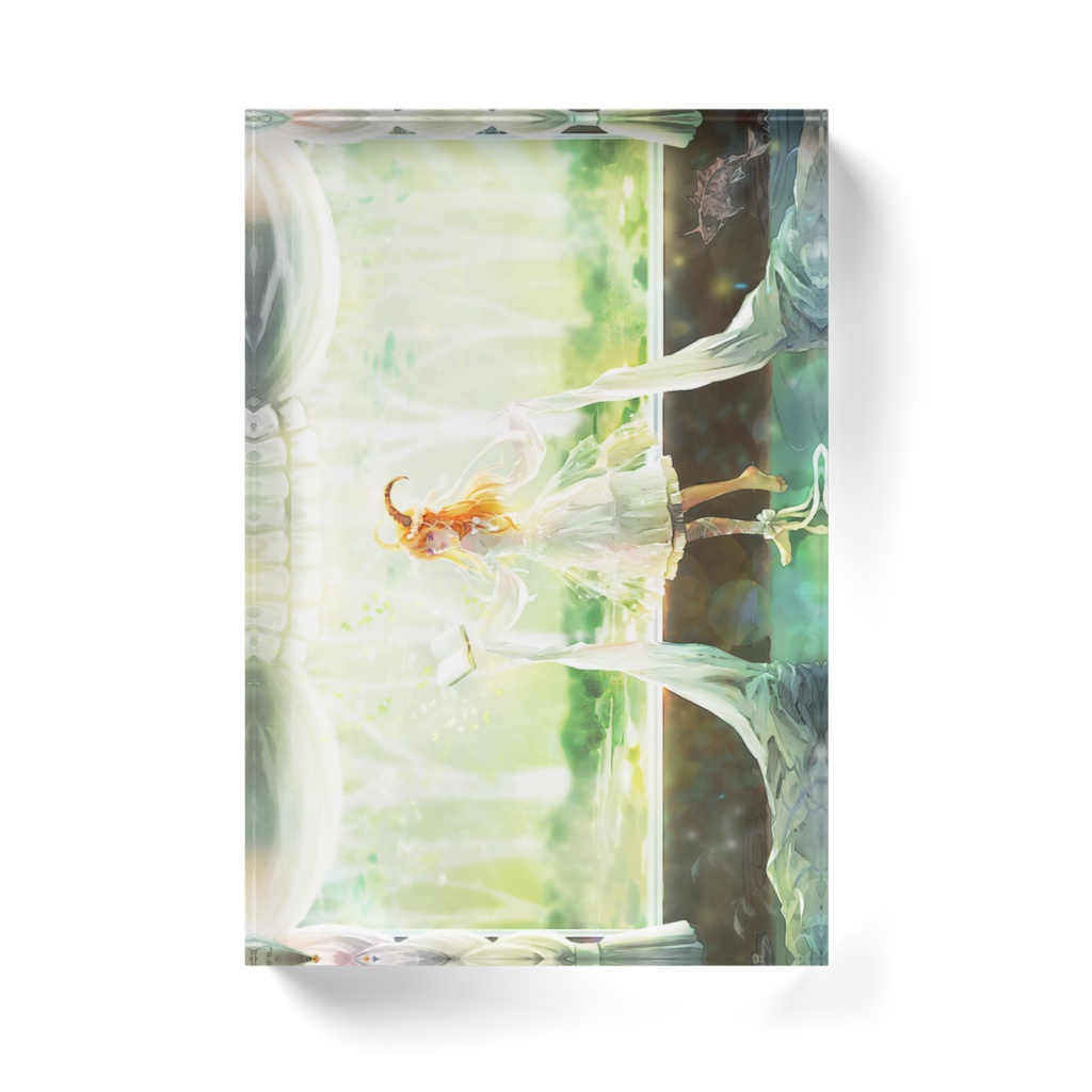 創想の庭 アクリルブロック