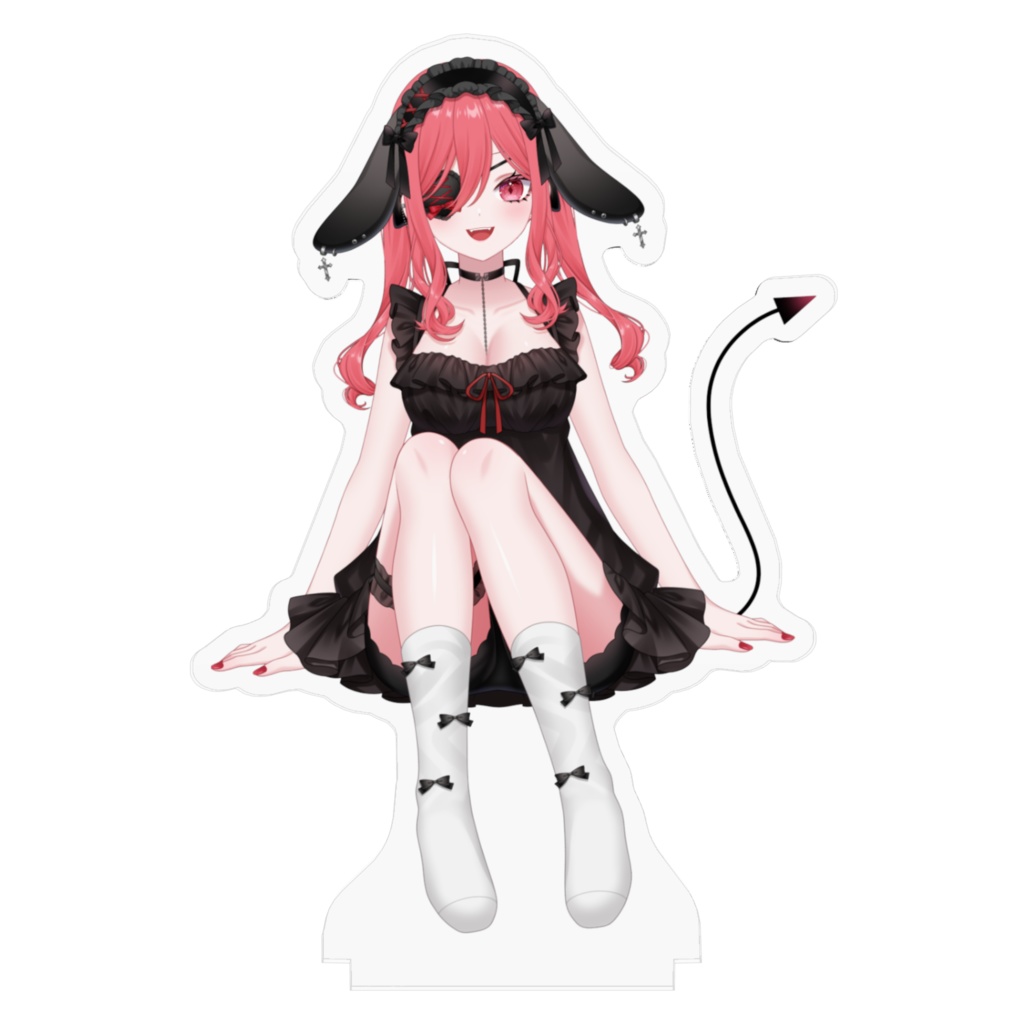 黒音よつば ルームウェア 常設アクリルスタンド