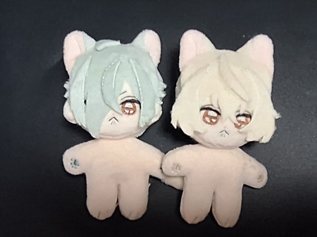 【自作ぬい】髭切、膝丸