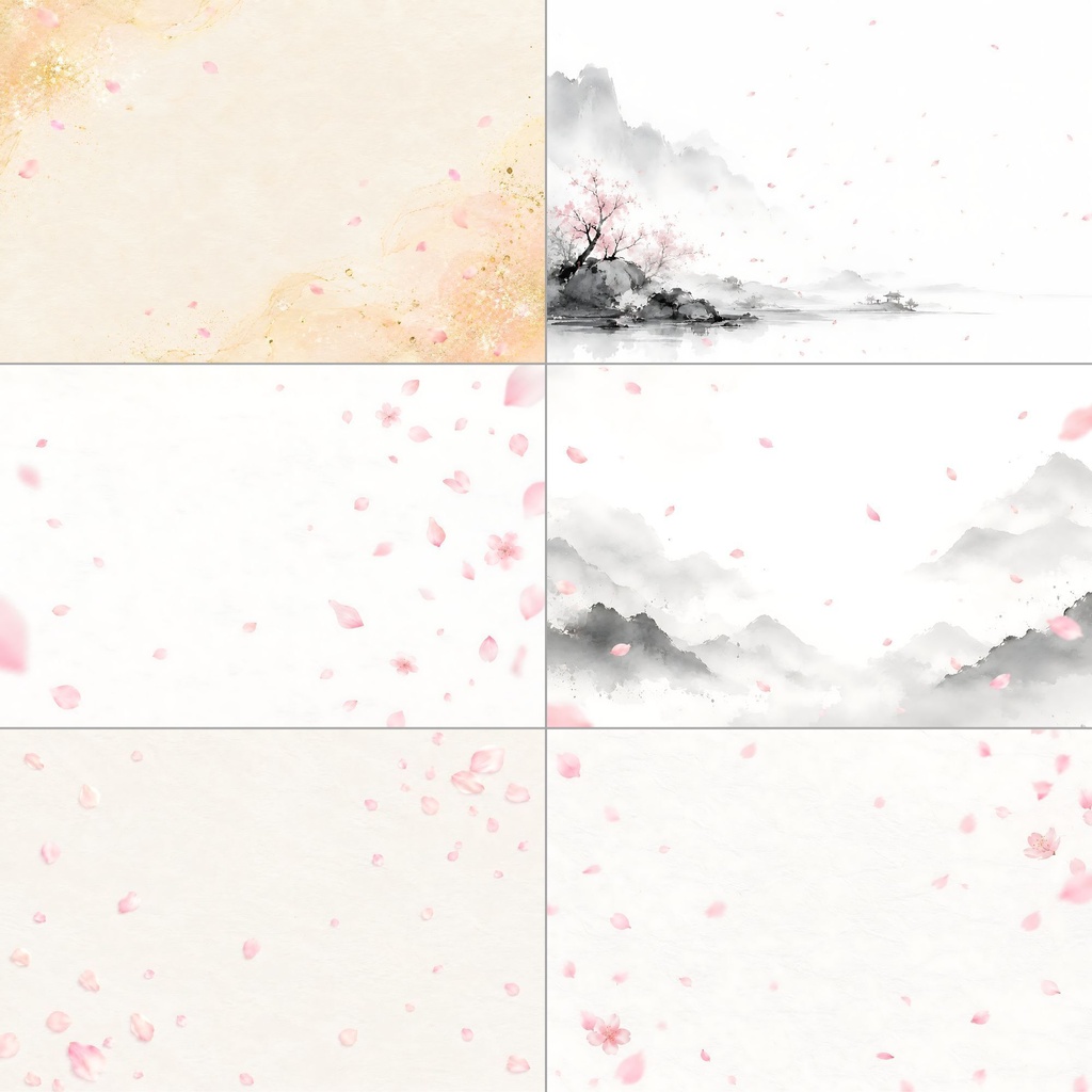 和風春背景素材集 25枚セット【商用利用可】Japanese Spring Collection
