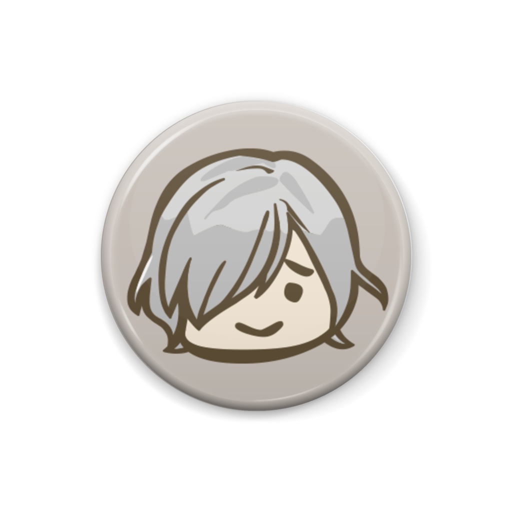 AIちゃん缶バッジ（デビュー前） 25mm