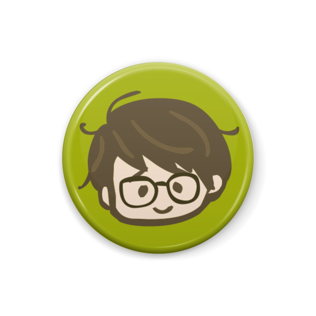 ツバキさん缶バッジ（デビュー前） 25mm