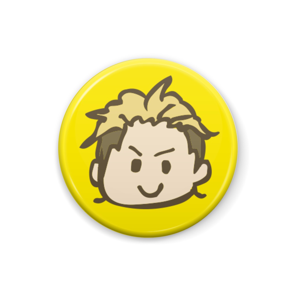 菊地さん缶バッジ 25mm