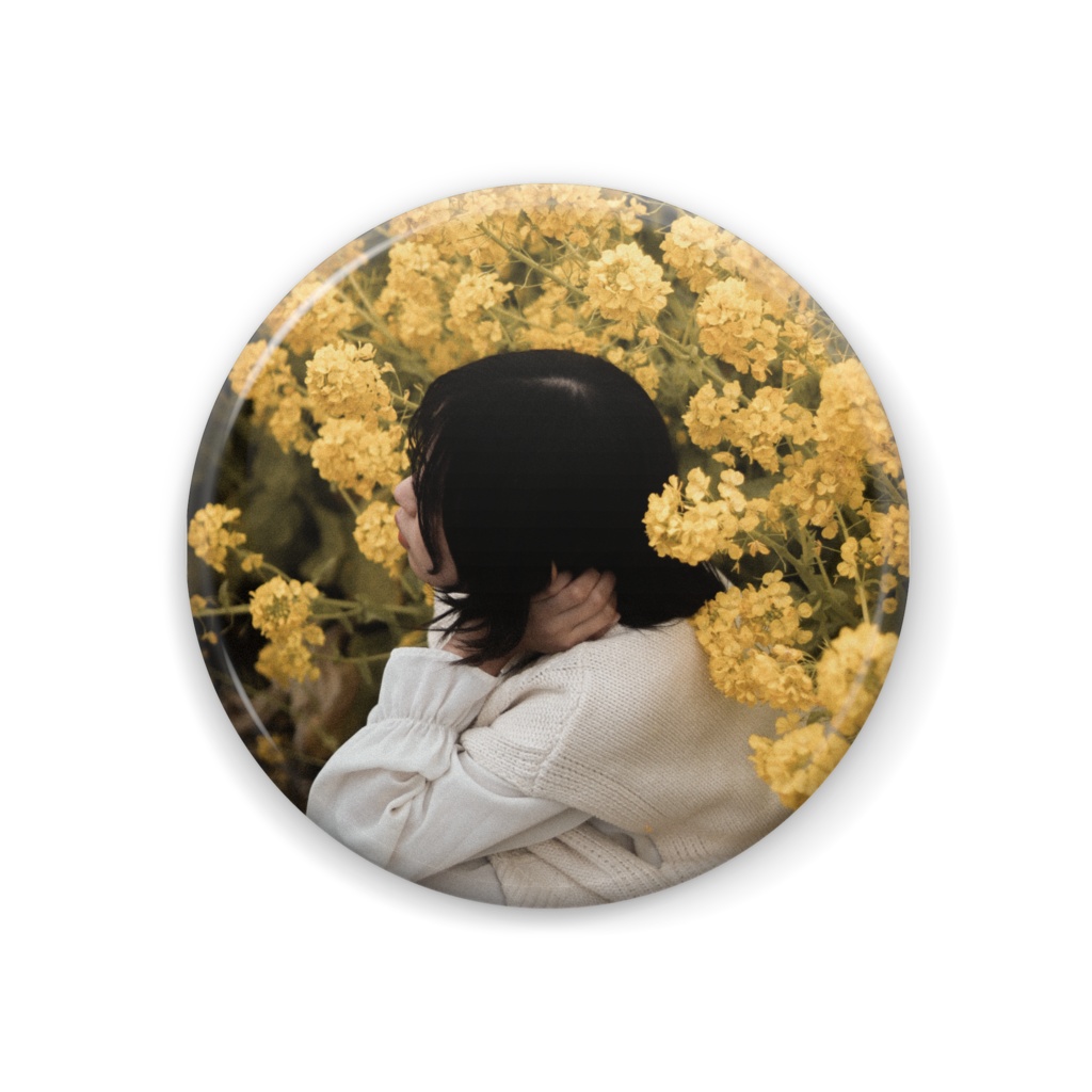 缶バッジ-菜の花撮影_furiさん