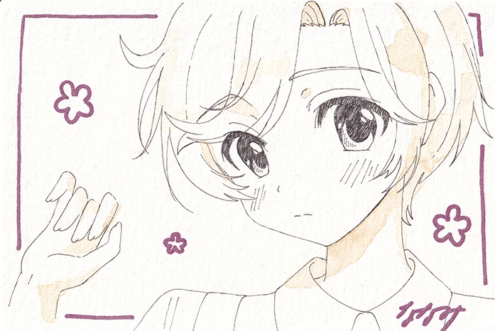 【アナログ原画】かわいい少年