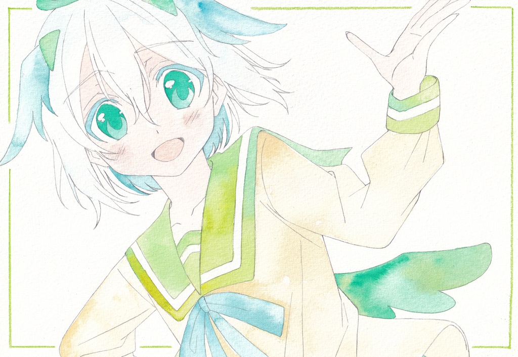 【アナログ原画】天使くん