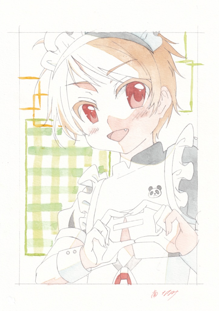 【アナログ原画】メイドハオラン