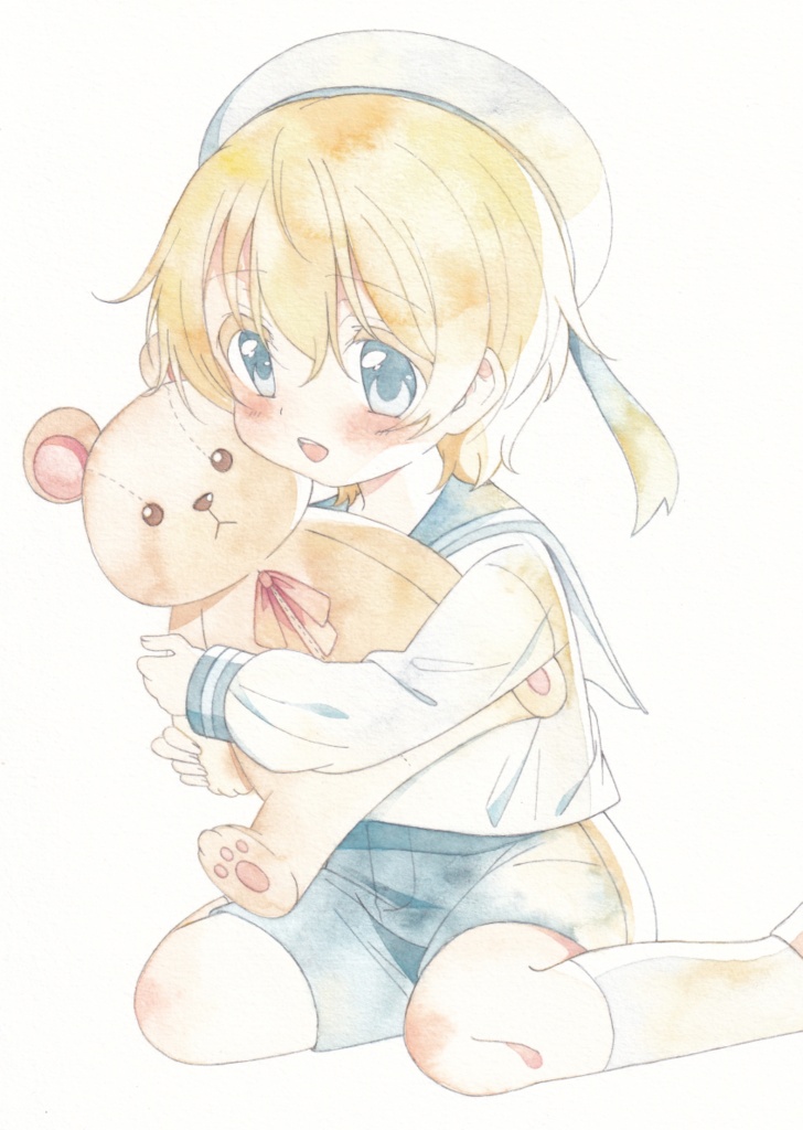 【アナログ原画】ちっちゃい男の子
