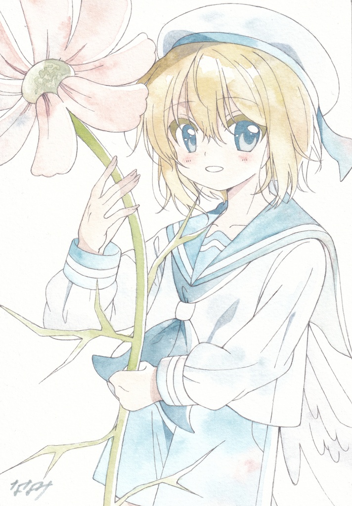 【アナログ原画】愛の天使