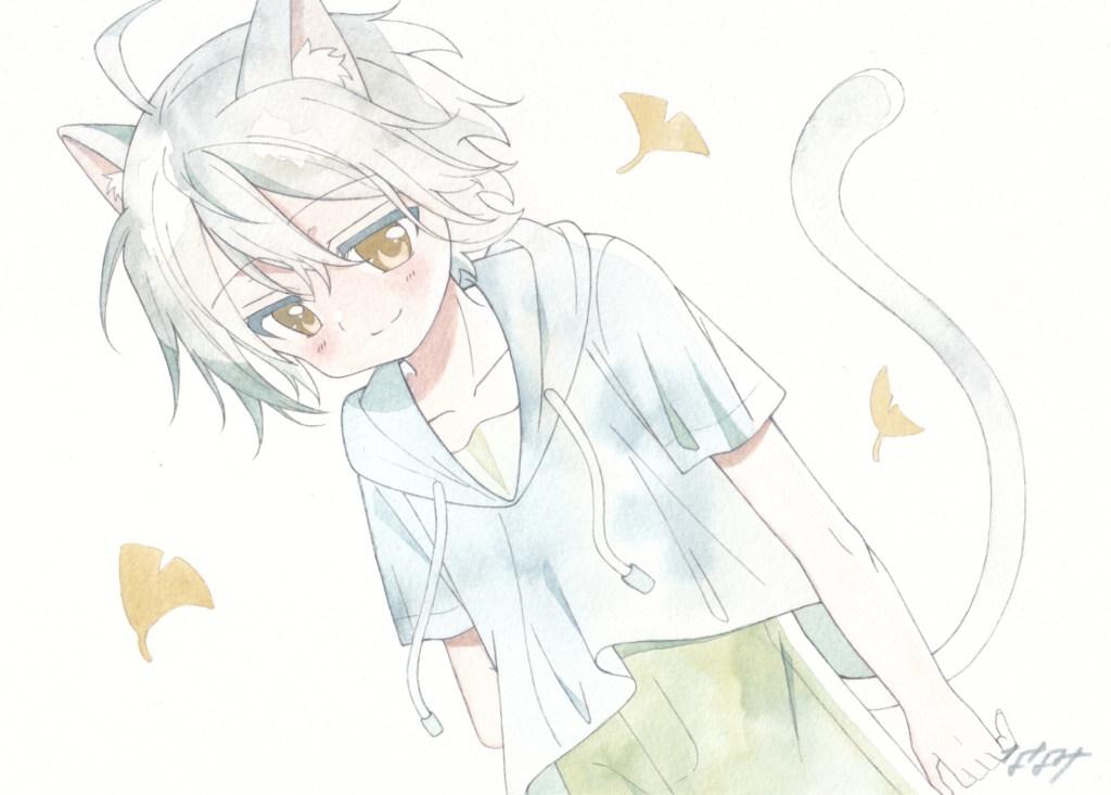 【アナログ原画】秋の匂い