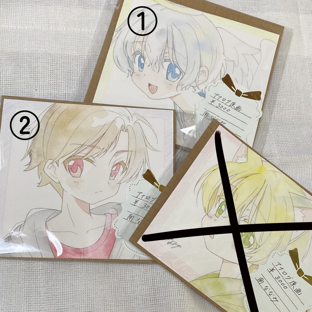 【アナログ原画各種】天使くん、男の子