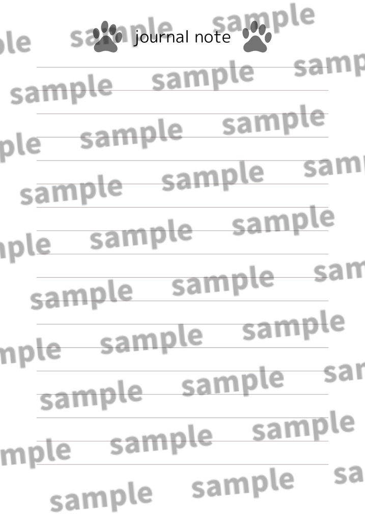 デジタルノートcanva template