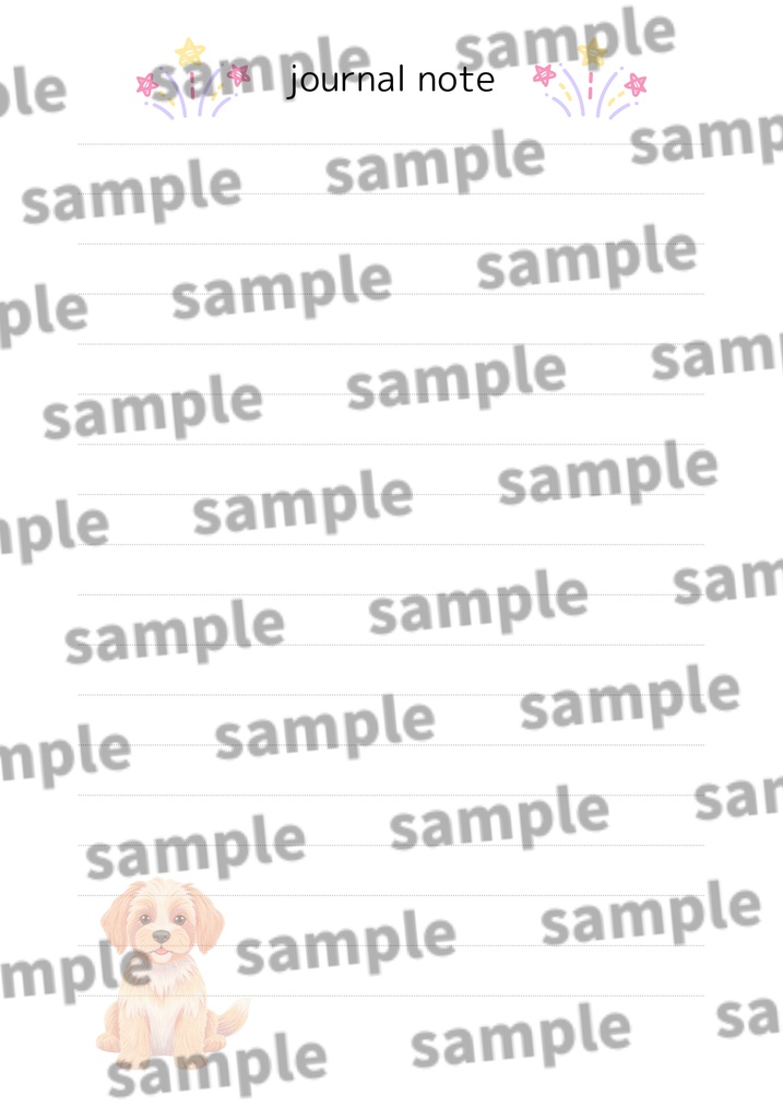 デジタルノートcanva template
