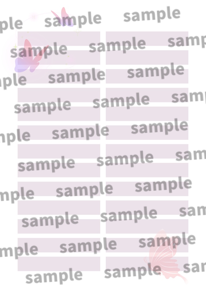 デジタルノートcanva template